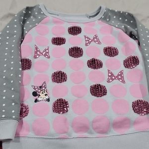 Disney park minnie girl Sweatshirt size xs 4/5